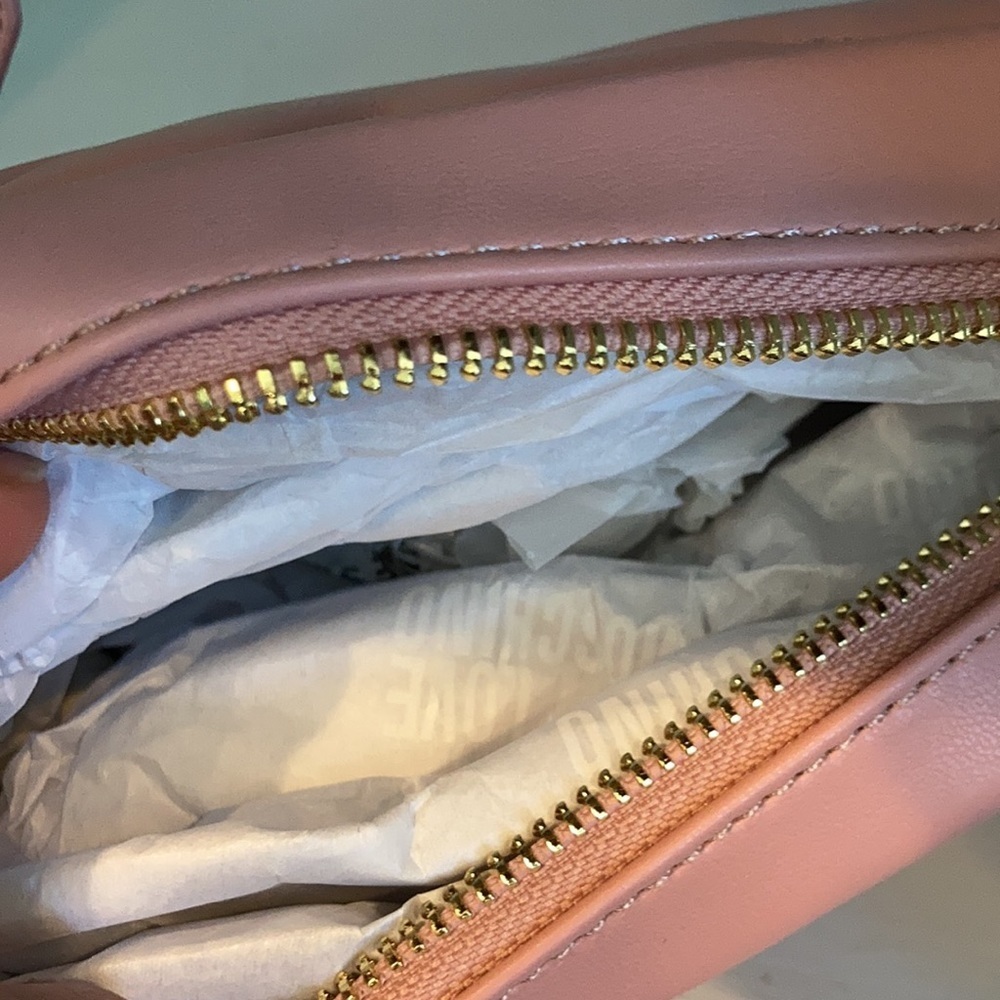 Love Moschino NWT quilted heart pink crossbody bag - Picture 6 of 6